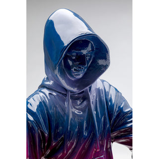 Deco Figurine Street Art Boy Rainbow 36cm - DEKOR
