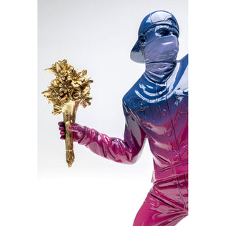 Deco Figurine Street Art Bouquet Rainbow 41cm KARE MIAMI