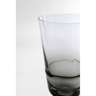 Champagne Glass Mimi Grey 24cm KARE MIAMI