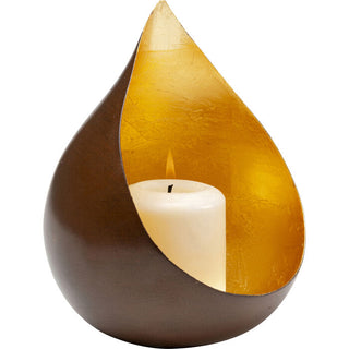 Candle Holder Uovo Drop 17cm KARE MIAMI