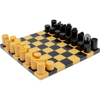 Deco Object Chess Focus Mustard 26x26cm - DEKOR