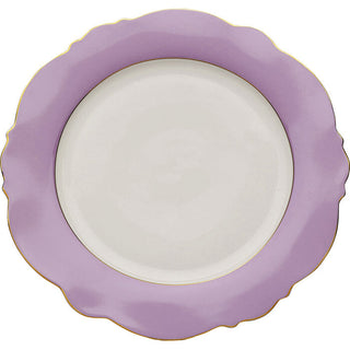 Plate Harlequin Purple Ø27cm KARE MIAMI