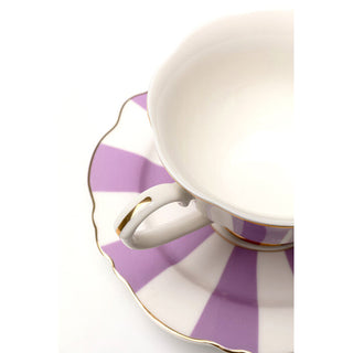 Coffee Cup Harlequin Purple (2/part) KARE MIAMI