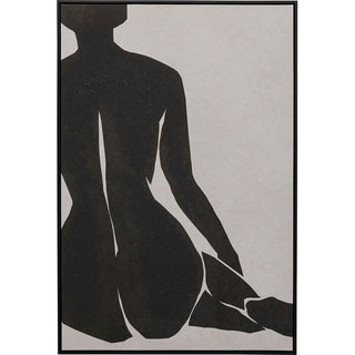 Canvas Picture Nude Lady 70x110cm - DEKOR