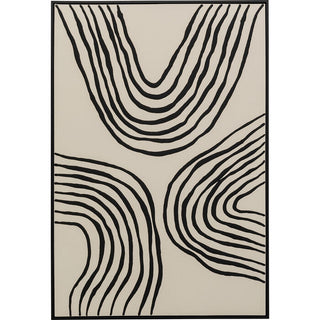 Canvas Picture Artistic Bow 70x110cm - DEKOR