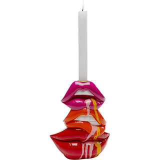 Candle Holder Lips 17cm KARE MIAMI