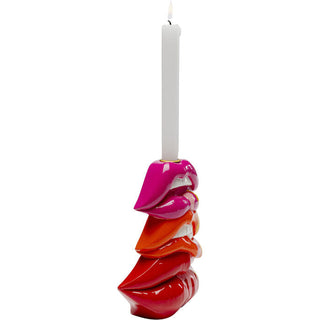 Candle Holder Lips 17cm KARE MIAMI