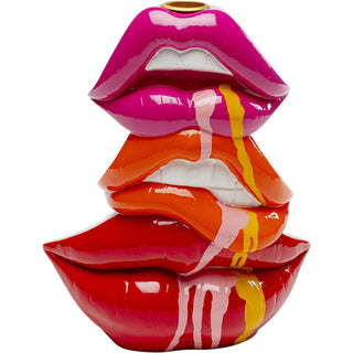 Candle Holder Lips 17cm KARE MIAMI
