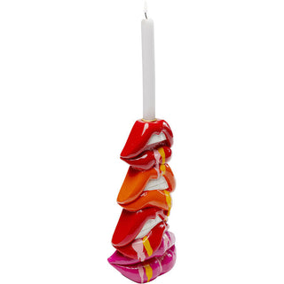Candle Holder Lips 30cm KARE MIAMI