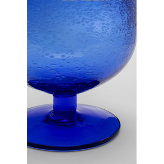 Wine Glass Bubbles Blue KARE MIAMI