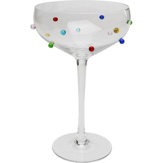 Cocktail Glass Party Dots 19cm KARE MIAMI