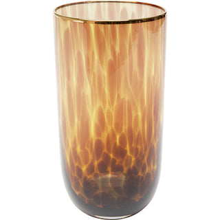 Long Drink Glass Caramel 16cm KARE MIAMI