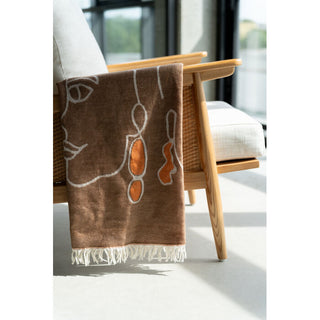 Blanket Art Faces 170x130cm KARE MIAMI