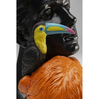 Deco Figurine Jungle Lady 40cm KARE MIAMI