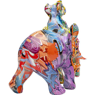 Deco Figurine Elefant Dumbo Uno Graffiti KARE MIAMI
