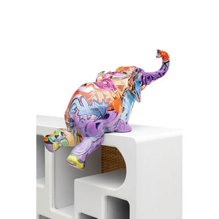 Deco Figurine Elefant Zirkus Graffit (2/Set) KARE MIAMI