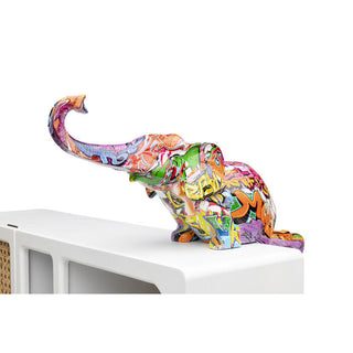 Deco Figurine Elefant Zirkus Graffit (2/Set) KARE MIAMI