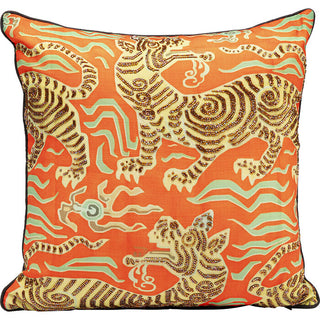 Cushion Tiger Love Red 45x45cm KARE MIAMI