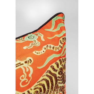 Cushion Tiger Love Red 45x45cm KARE MIAMI