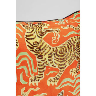Cushion Tiger Love Red 45x45cm KARE MIAMI