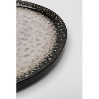 Plate Soho Grey Ø27cm KARE MIAMI