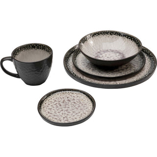 Plate Soho Grey Ø27cm KARE MIAMI