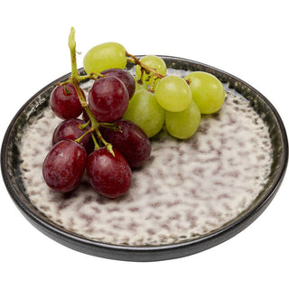 Plate Soho Grey Ø14cm KARE MIAMI