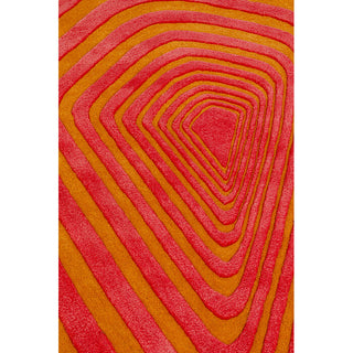 Carpet Electric Diamond Orange 170x240cm KARE MIAMI