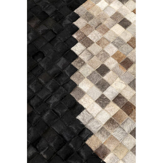 Carpet Pixel Circle Grey 170x240cm KARE MIAMI