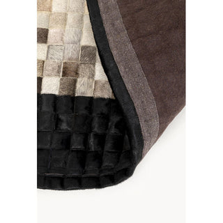 Carpet Pixel Circle Grey 170x240cm KARE MIAMI