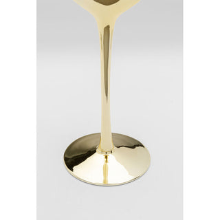 Wine Glass Diamond Gold KARE MIAMI