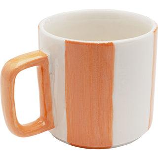 Cup Cocina Stripes Rose KARE MIAMI