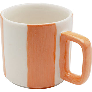 Cup Cocina Stripes Rose KARE MIAMI