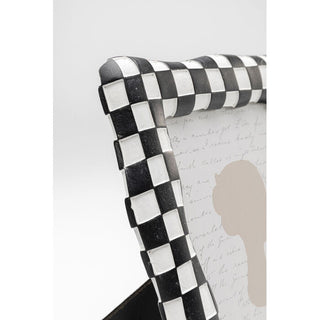 Picture Frame Checker Black 13x18cm KARE MIAMI
