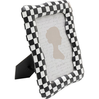 Picture Frame Checker Black 13x18cm KARE MIAMI
