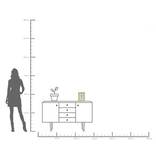 Picture Frame Checker Green 13x18cm KARE MIAMI