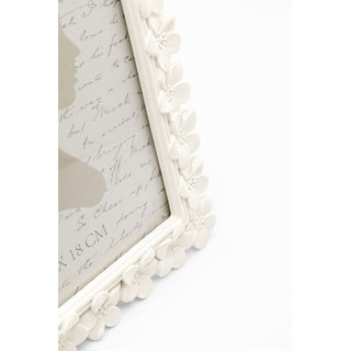 Picture Frame Flores White 13x18cm KARE MIAMI