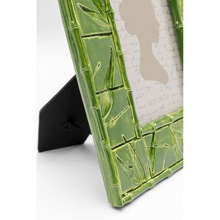 Picture Frame Leaf Green 10x15cm KARE MIAMI
