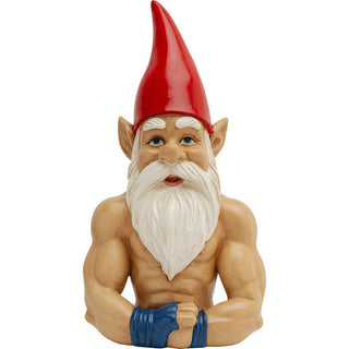 Deco Figurine Gnome Muscle 32cm KARE MIAMI