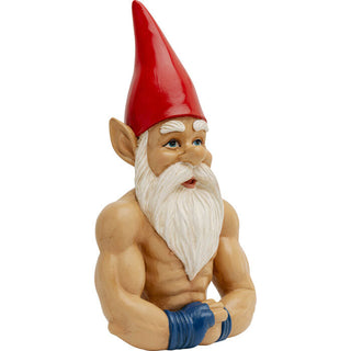 Deco Figurine Gnome Muscle 32cm KARE MIAMI