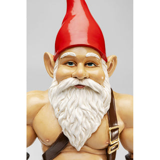 Deco Figurine Gnome Muscle 60cm KARE MIAMI