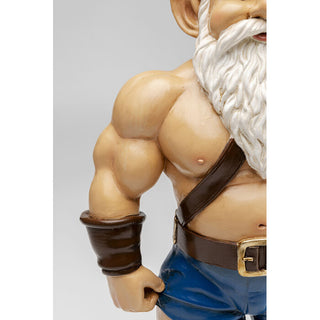 Deco Figurine Gnome Muscle 60cm KARE MIAMI
