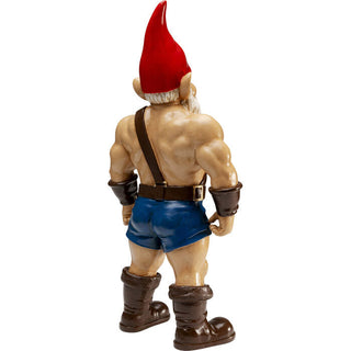 Deco Figurine Gnome Muscle 60cm KARE MIAMI