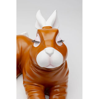 Money Box Fetish Bunny Sitting Rust KARE MIAMI