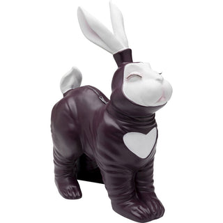 Money Box Fetish Bunny Standing Burgundy KARE MIAMI