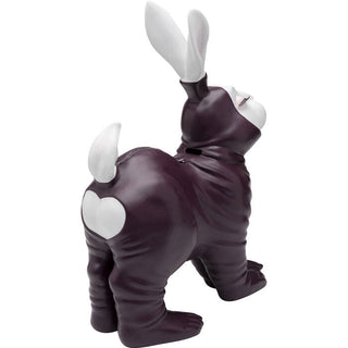 Money Box Fetish Bunny Standing Burgundy KARE MIAMI