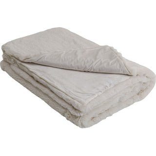 Blanket Mika Cream 150x200cm KARE MIAMI