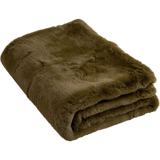 Blanket Mika Olive 150x200cm KARE MIAMI
