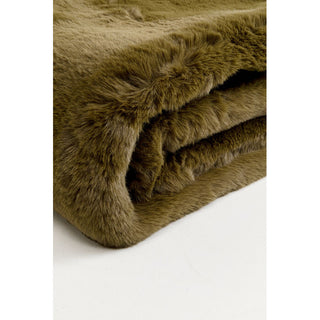 Blanket Mika Olive 150x200cm KARE MIAMI