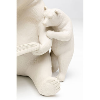 Deco Figurine Reading Bears Greige KARE MIAMI
